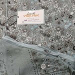 Gray Allover Cotton Suit With Chiffon Dupatta